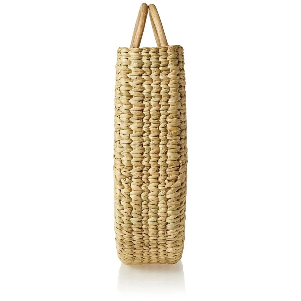 The Drop Women's Jileen Top Handle Straw Bag, Natural - Picture 2 of 6
